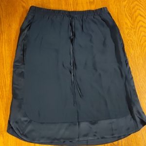 Loft Navy Blue Skirt